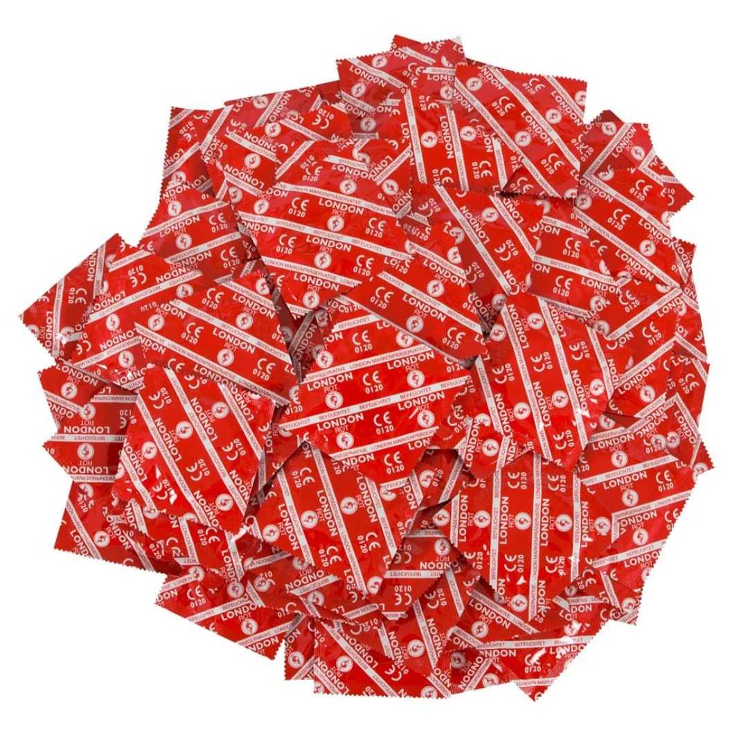 Kondome mit Erdbeeraroma