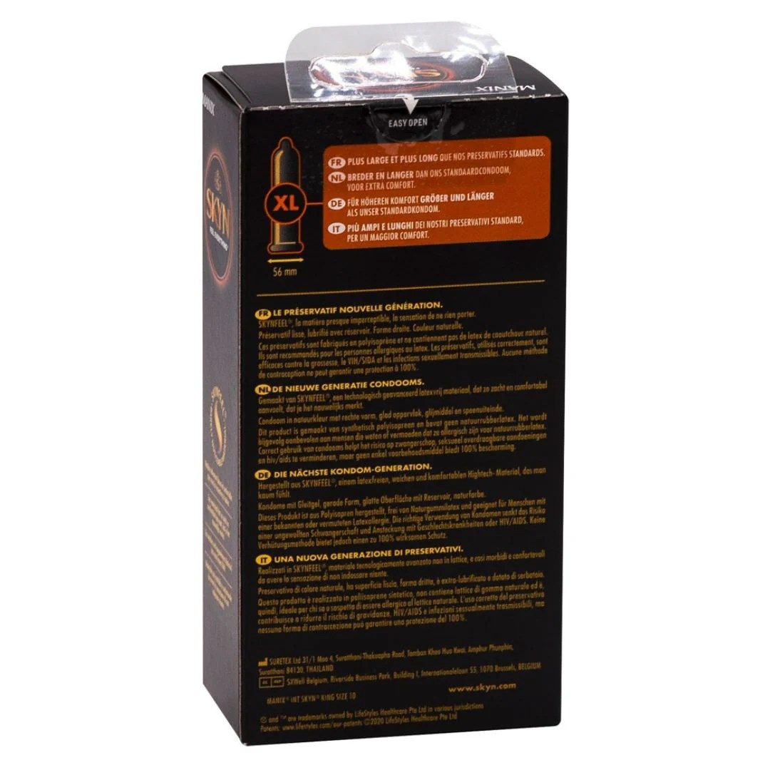 Latexfreie Kondome „King Size“, extra groß