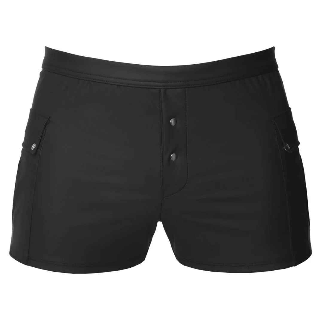 Shorts im Worker-Style mit Taschen und Druckknopfleiste vorn