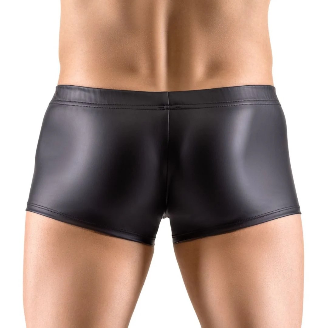 Pants im Mattlook mit strassbesetztem Front-Zip