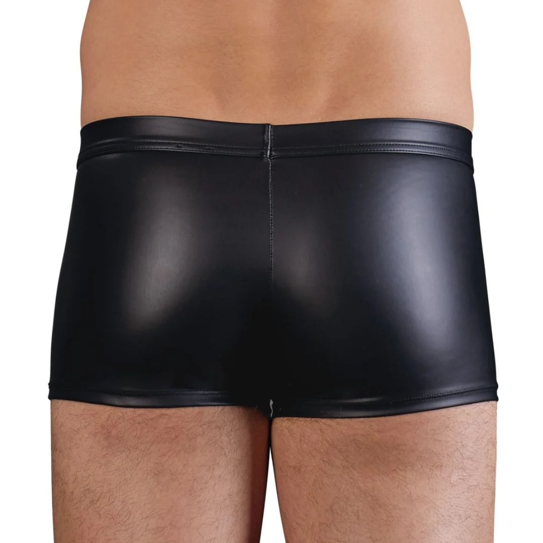Pants im Mattlook mit seitlichen Schnürungen und Front-Zip