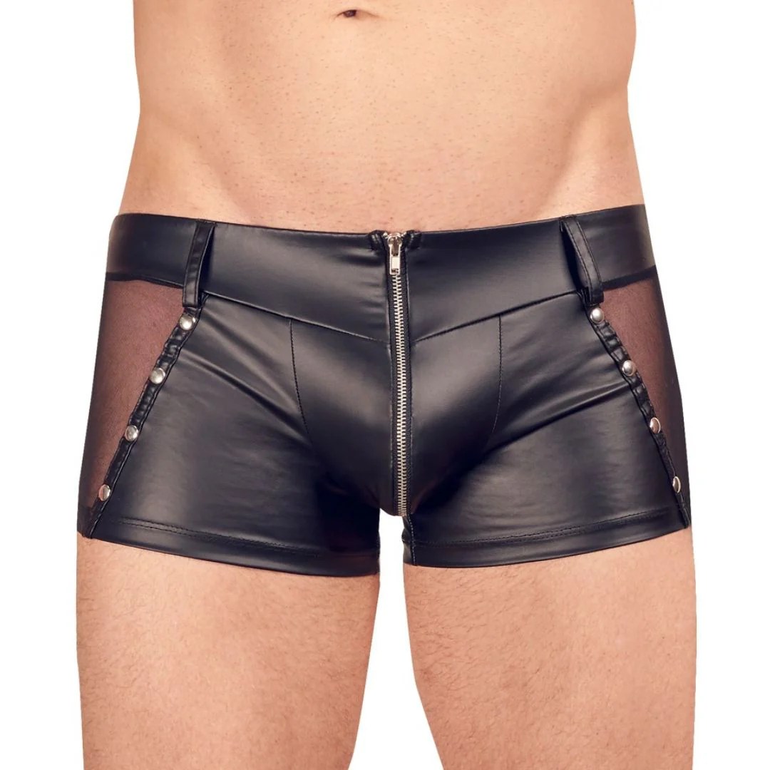 Pants im Mattlook mit seitlichen Netzeinsätzen