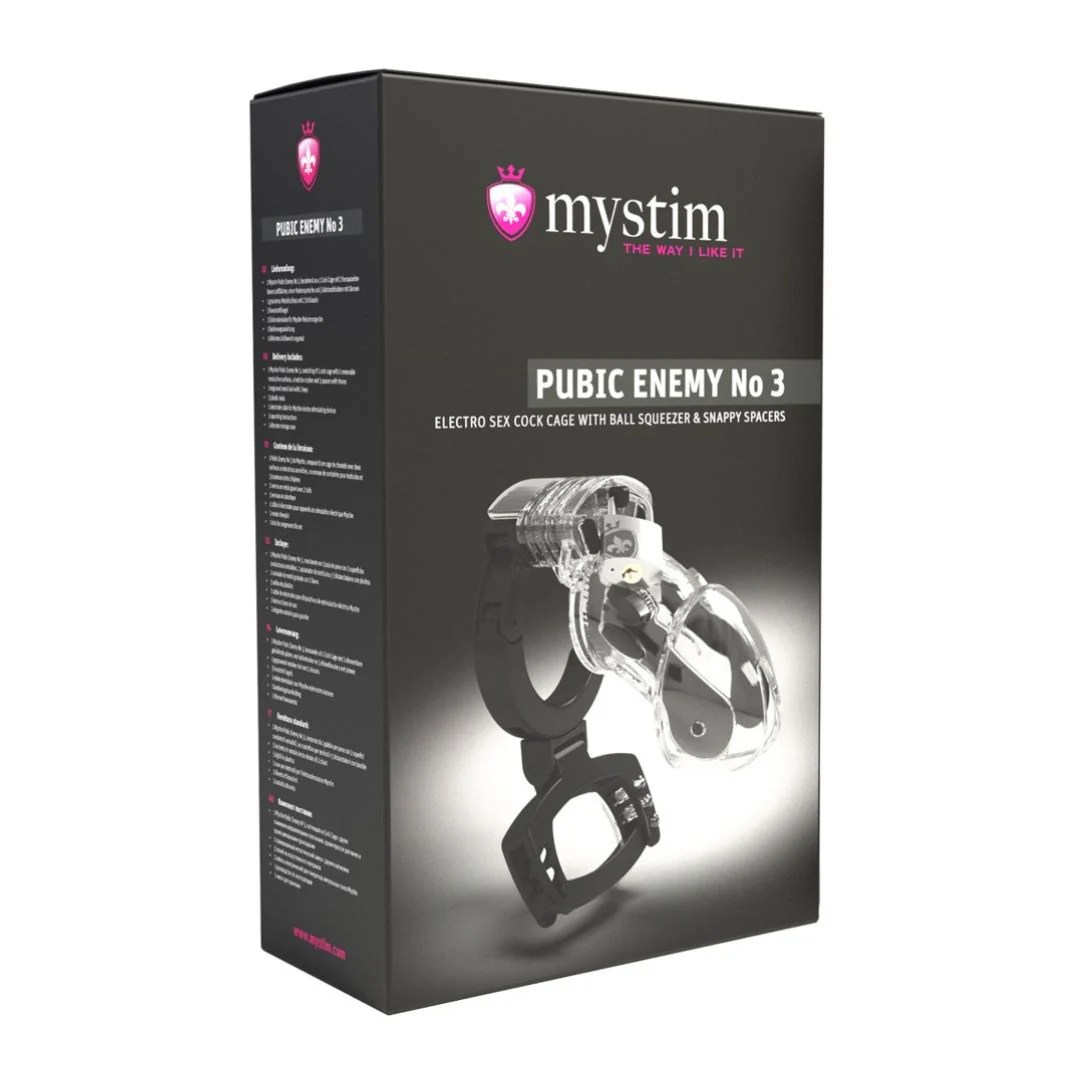 Peniskäfig „Pubic Enemy No 3“
