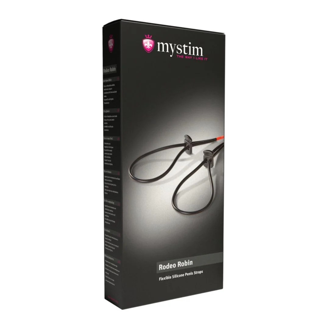 E-Stim Penisschlaufe „Rodeo Robin“ mit Hodenschlaufe