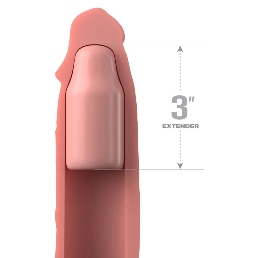 Penishülle „3“ Silicone X-tension“