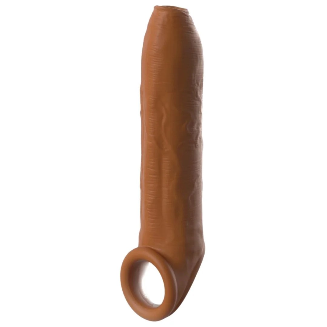 Penishülle „Uncut Enhancer with Strap“ mit Hodenring