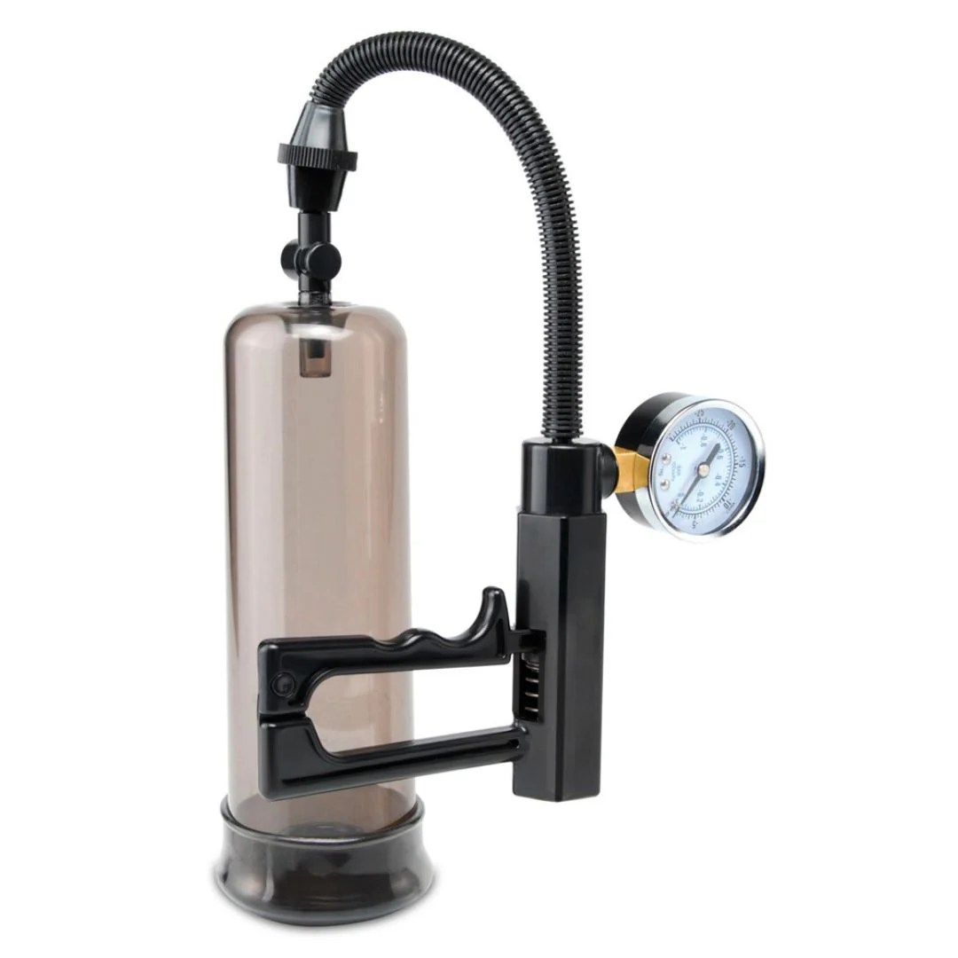 Penispumpe „Pistol-Grip Power Pump” mit Druckmesser