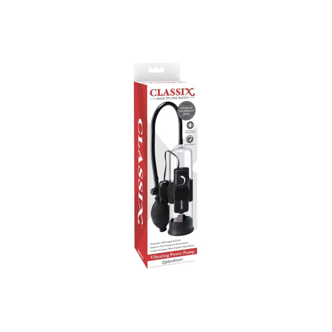 Penispumpe „Vibrating Power Pump“ mit Ballpumpe