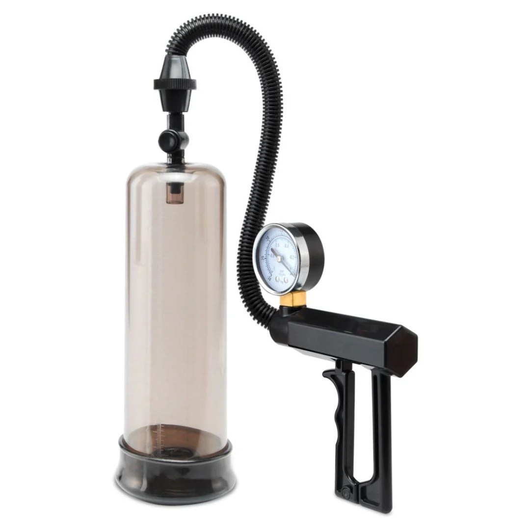 Penispumpe „Pistol-Grip Power Pump” mit Druckmesser