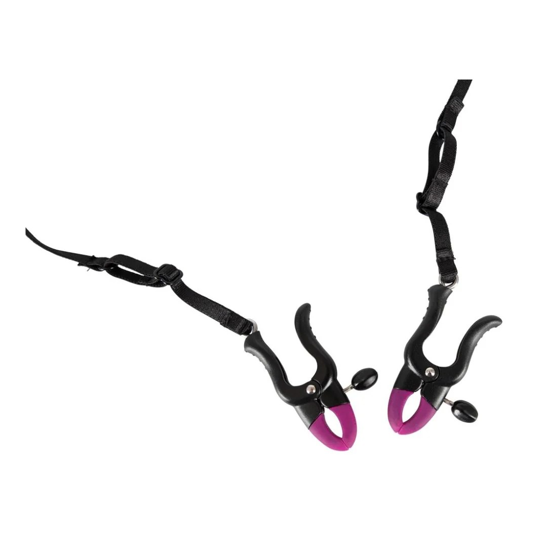 Perlen-String „Pearl String with Silicone Clamps“