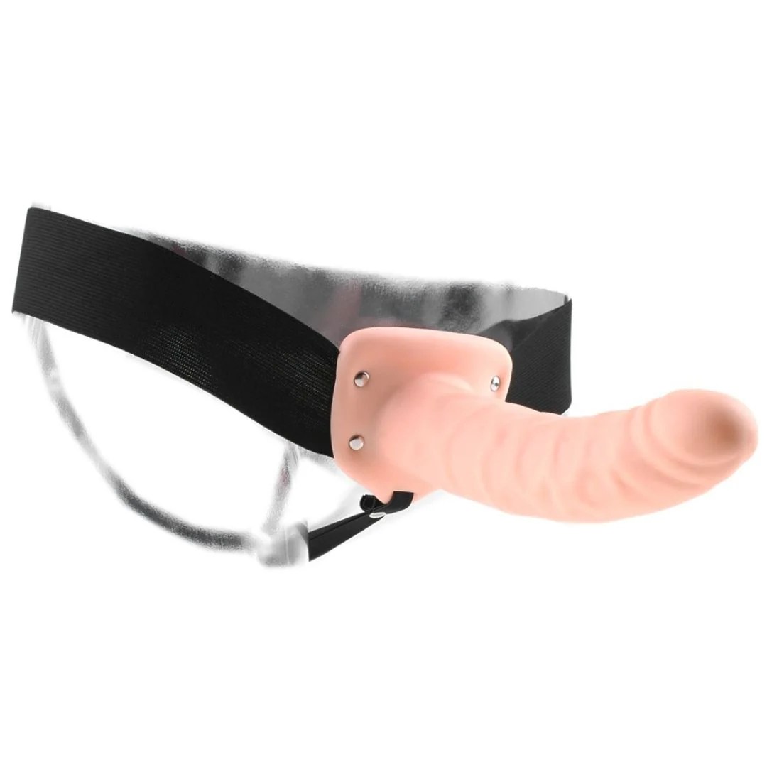 Umschnalldildo „8“ Hollow Strap-on“
