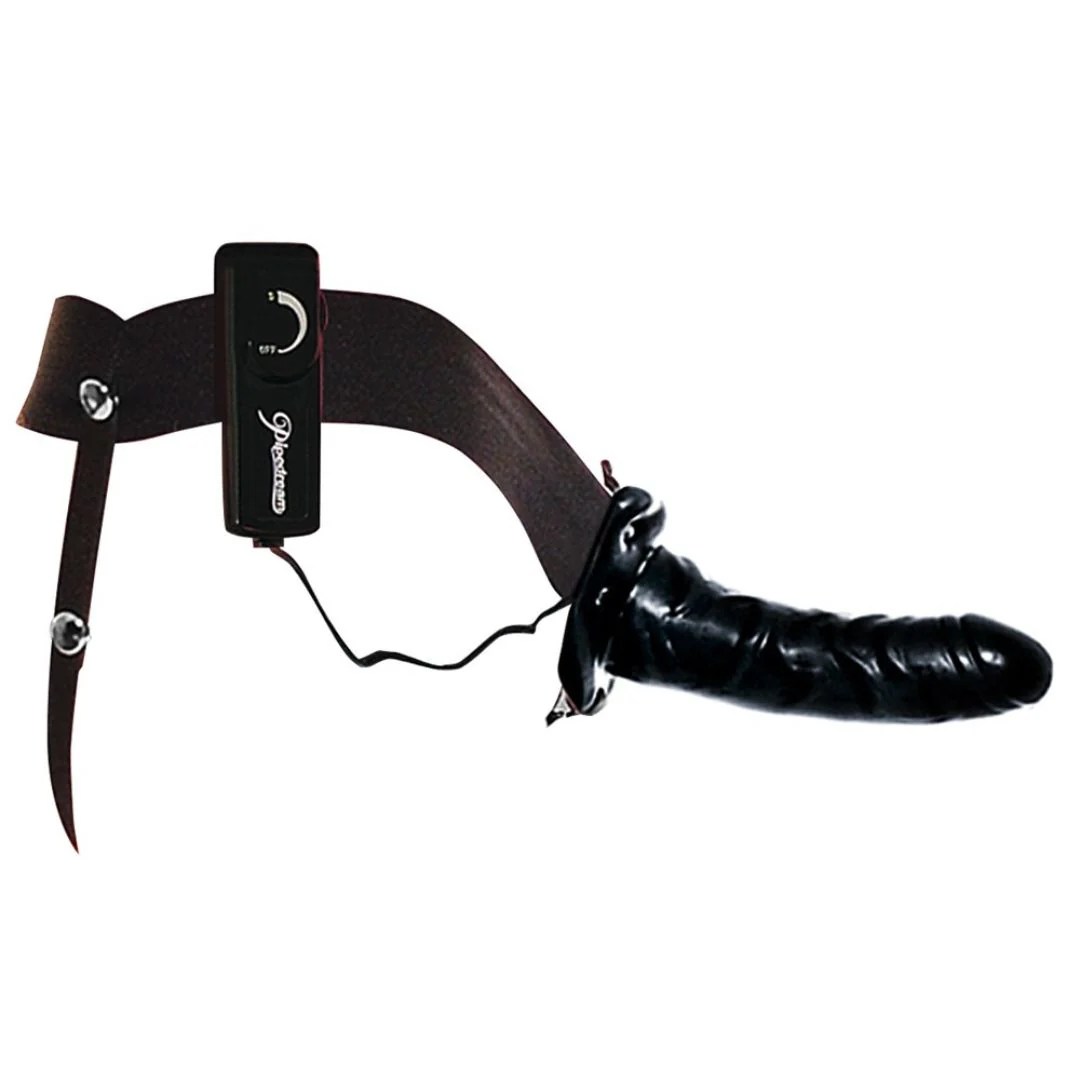 Umschnall-Vibrator „Vibrating Hollow Strap-On“