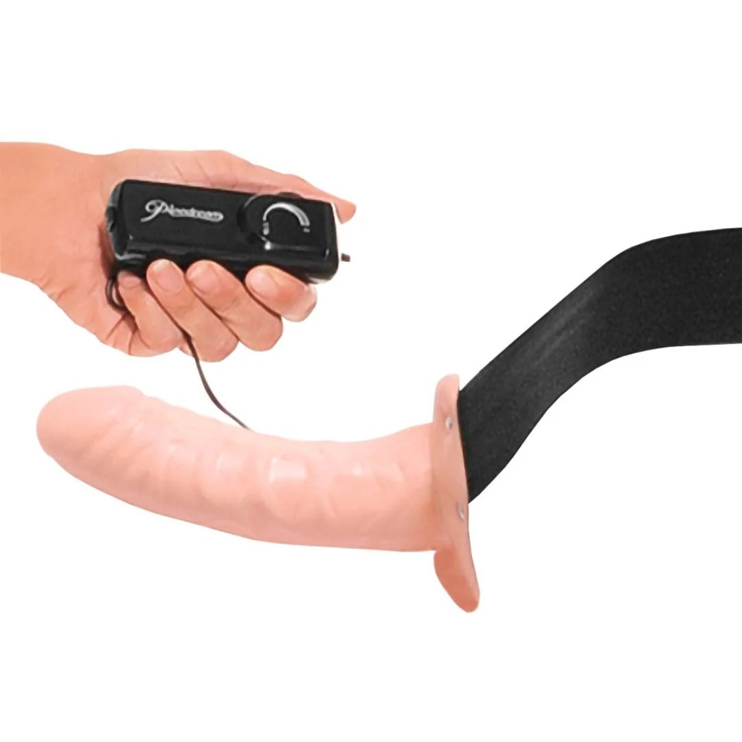 Umschnall-Vibrator „Vibrating Hollow Strap-On“