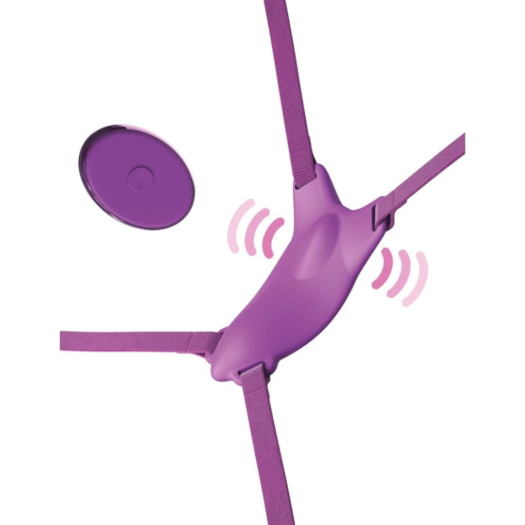 Vibro-String „Ultimate Butterfly Strap-on“ mit Fernbedienung
