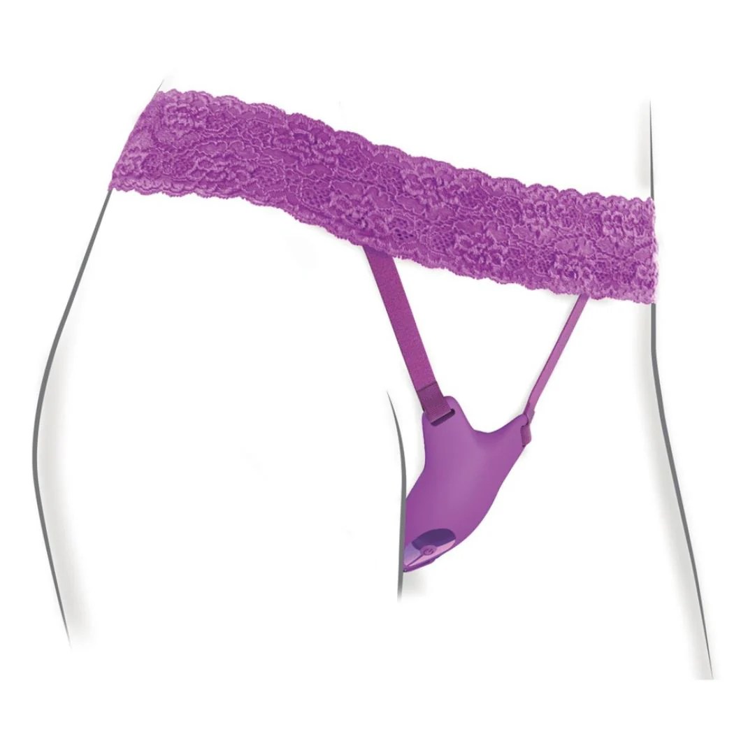 Vibro-String „Ultimate G-Spot Butterfly Strap-on“ mit Fernbedienung