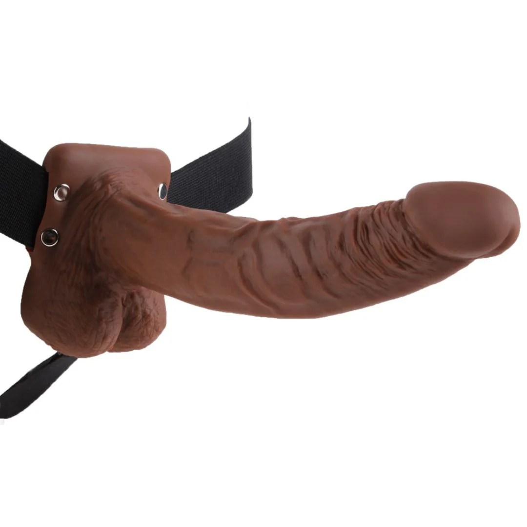 Strap-on „9“ Hollow Strap-on with Balls“