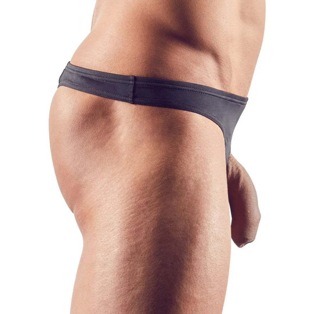 String mit Öffnungen für Penis und Hoden