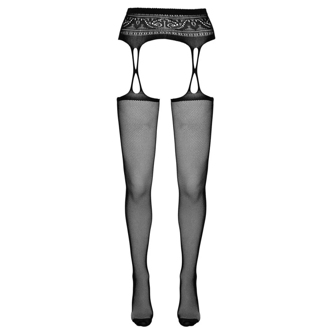 Straps-Strumpfhose Ouvert aus Netz