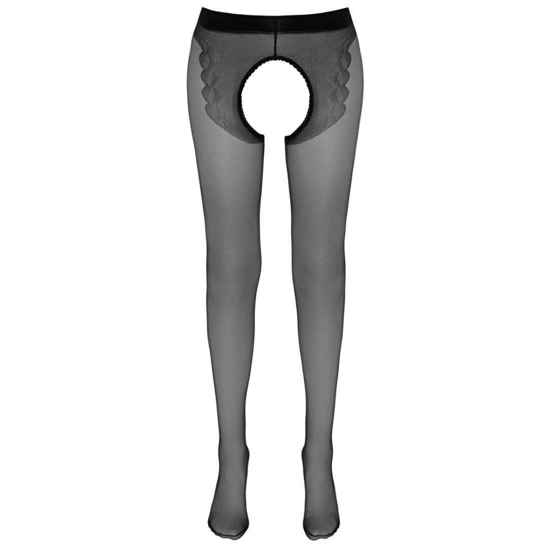 Strumpfhose Ouvert mit eingewebtem Tanga