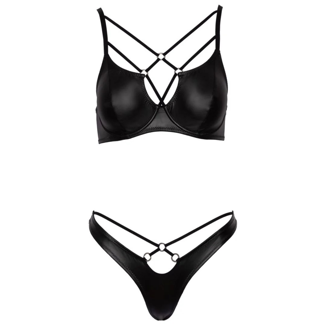 Bügel-BH plus Riostring im edlen Mattlook, 75B/S - SALE