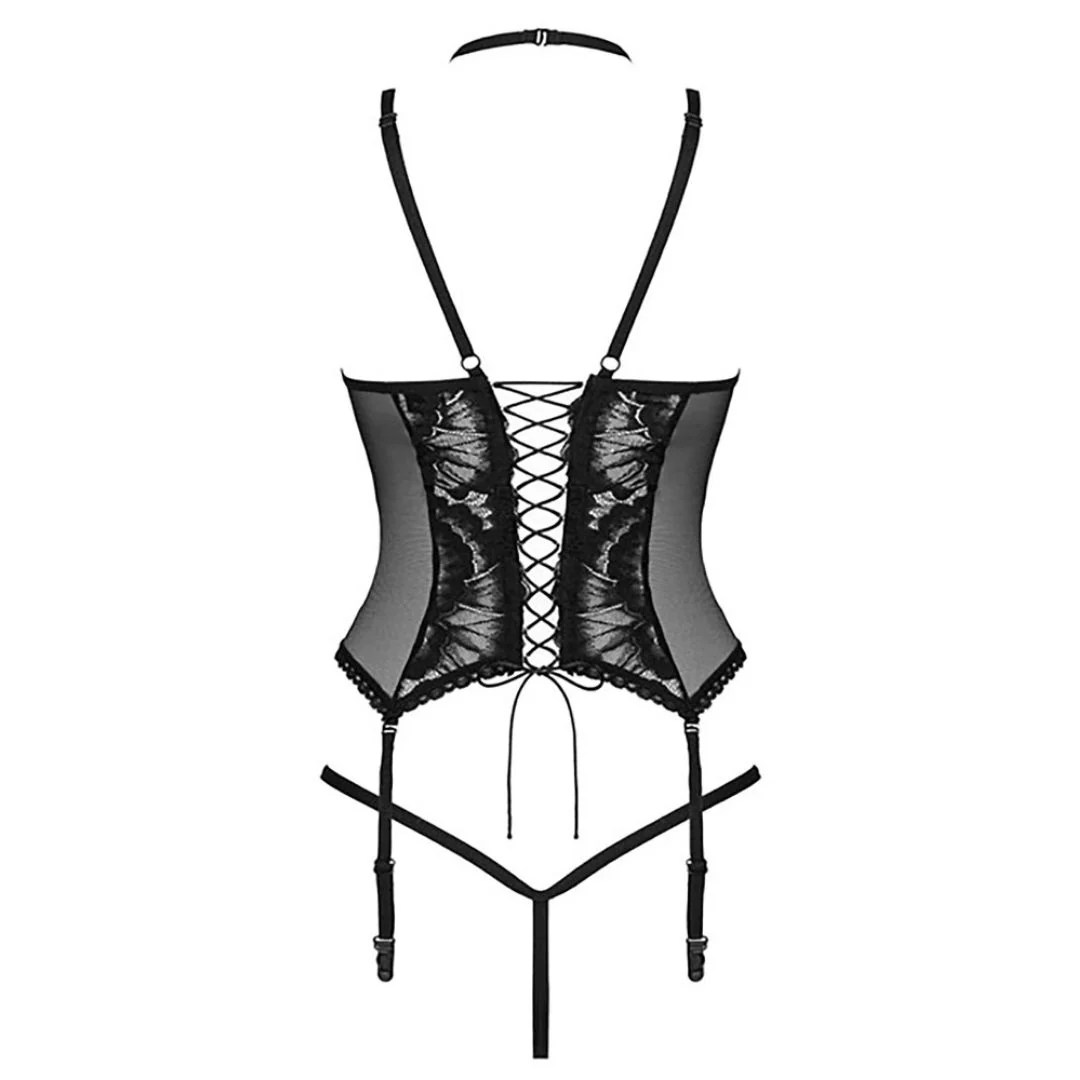 Strapshemd plus String aus Spitze