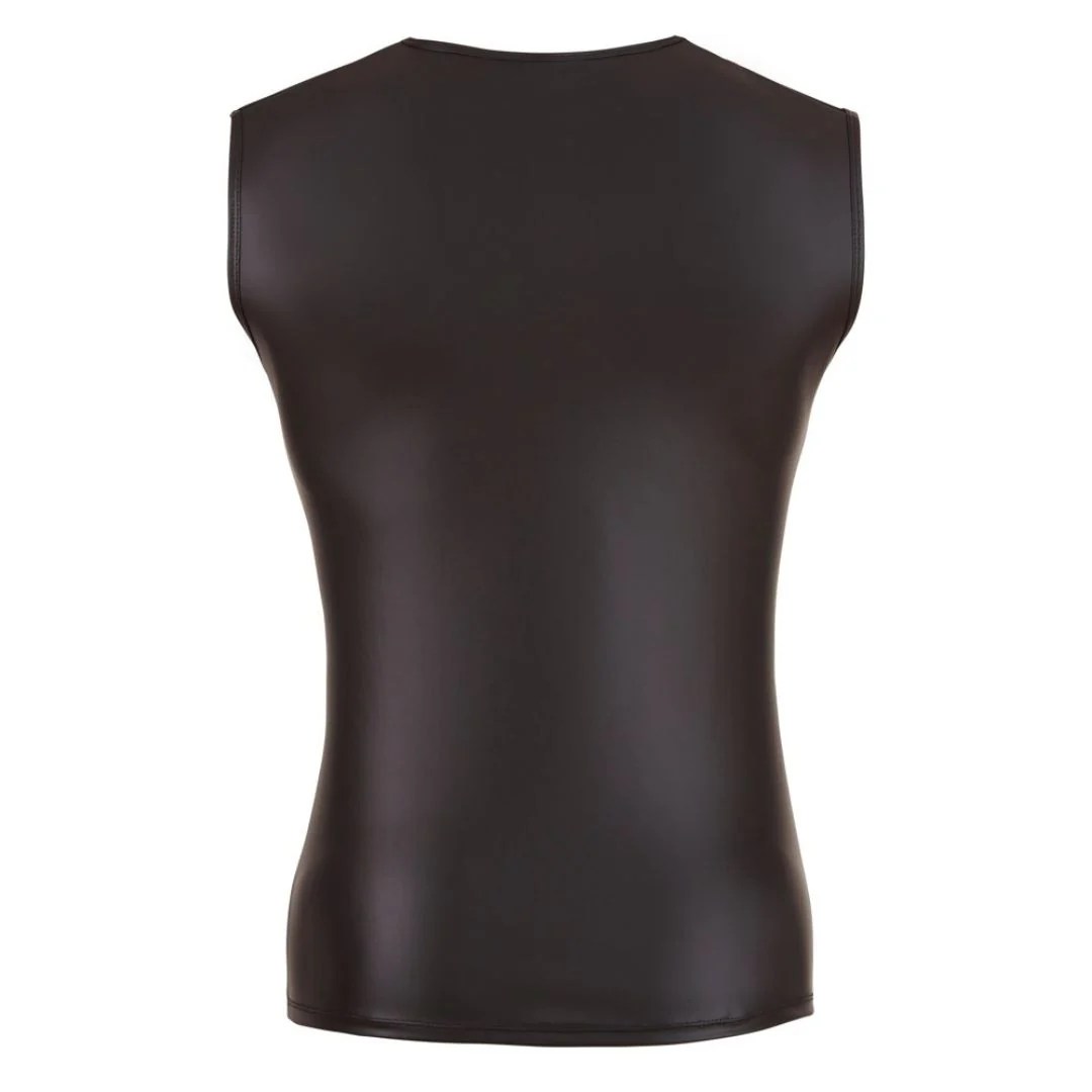 Transparentes Shirt mit Einsätzen aus Powernet
