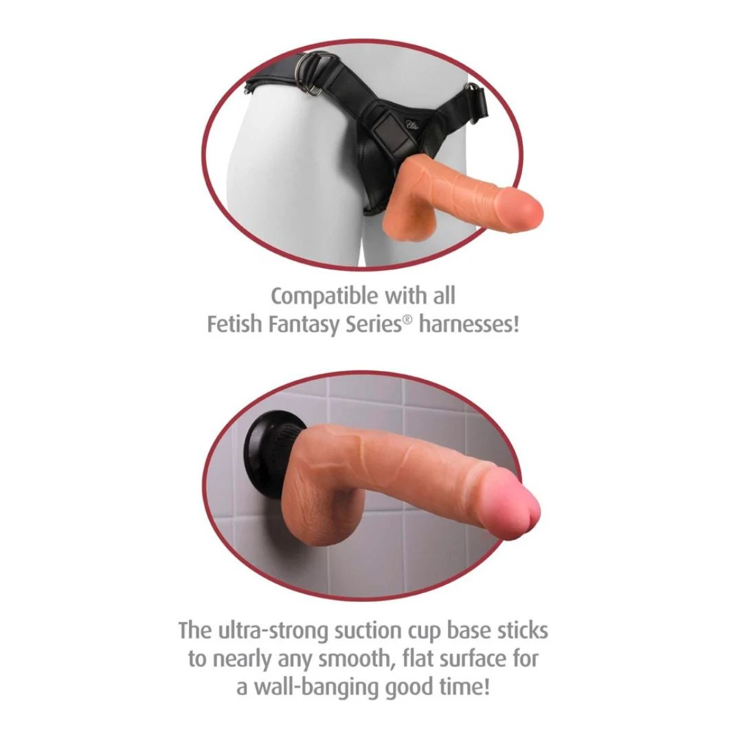 Naturvibrator mit Hoden „No. 1“