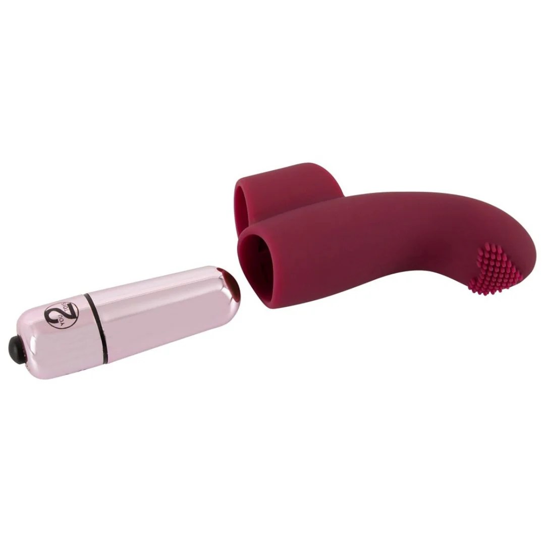 Fingervibrator mit Vibrobullet