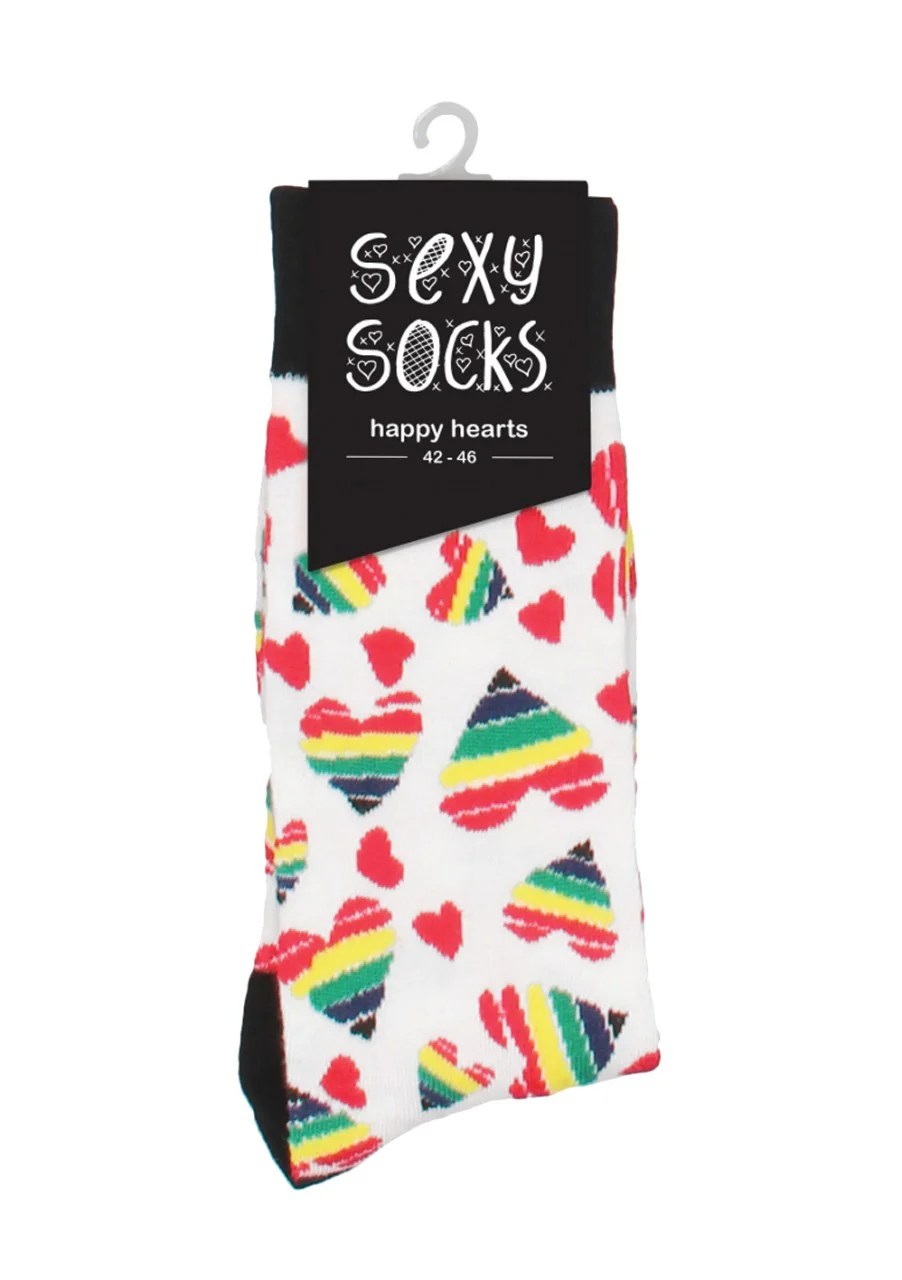 Sexy Socks %27Happy Hearts%27