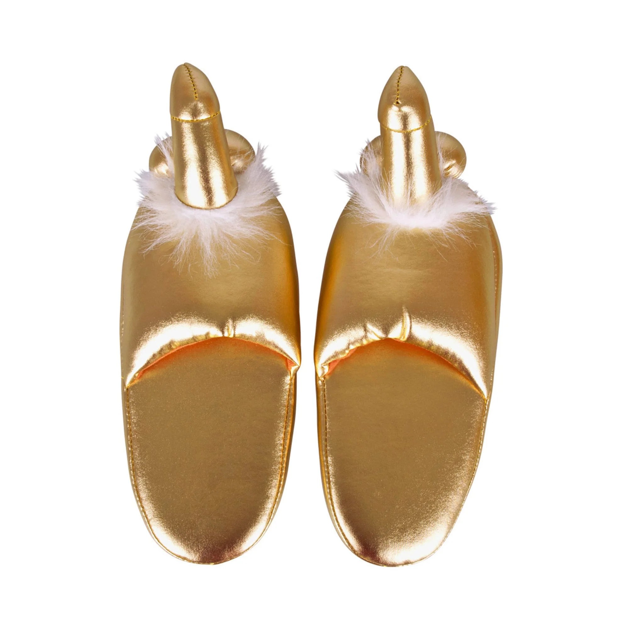 Goldene Penis Hausschuhe