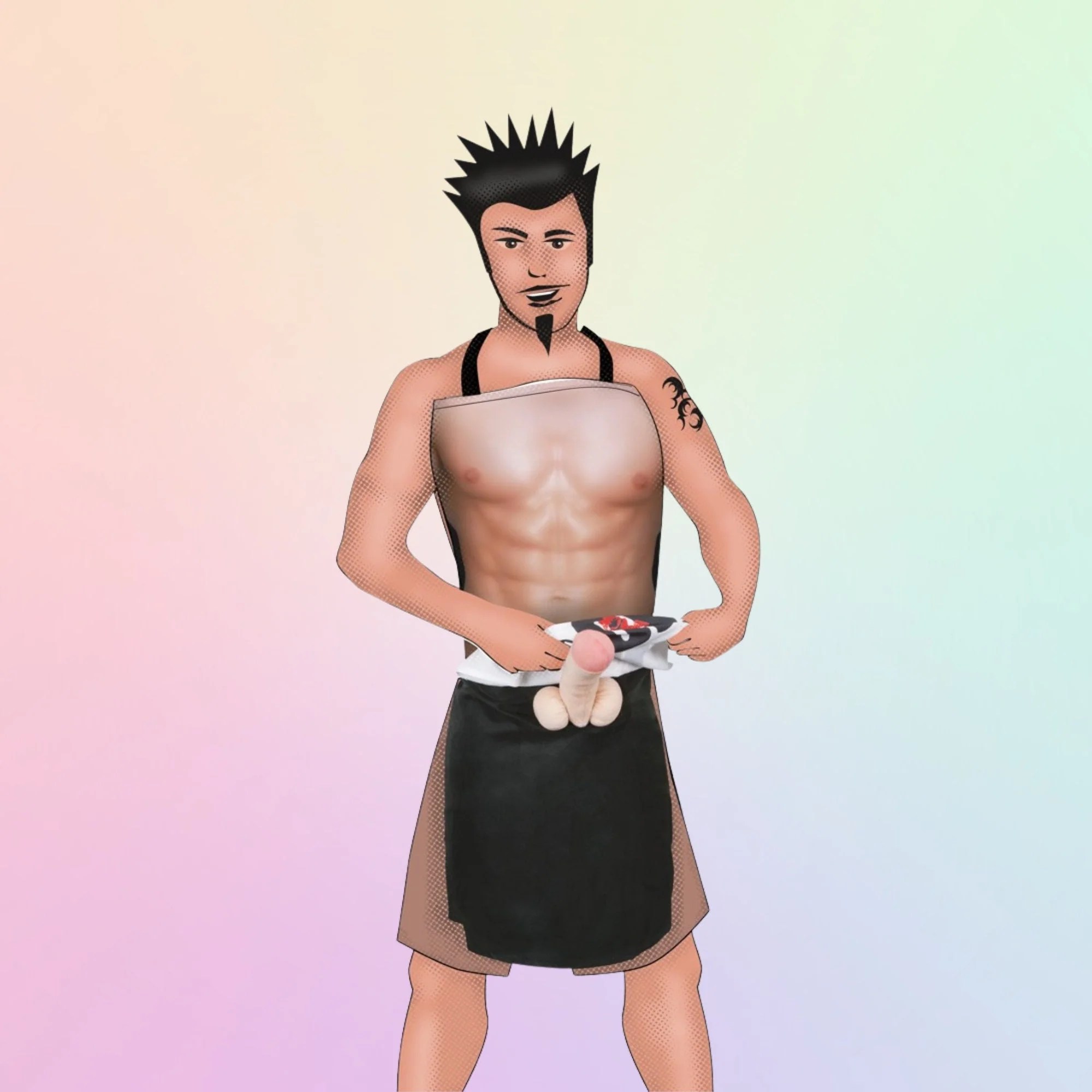 Lustige Kochschürze "Chefcock"