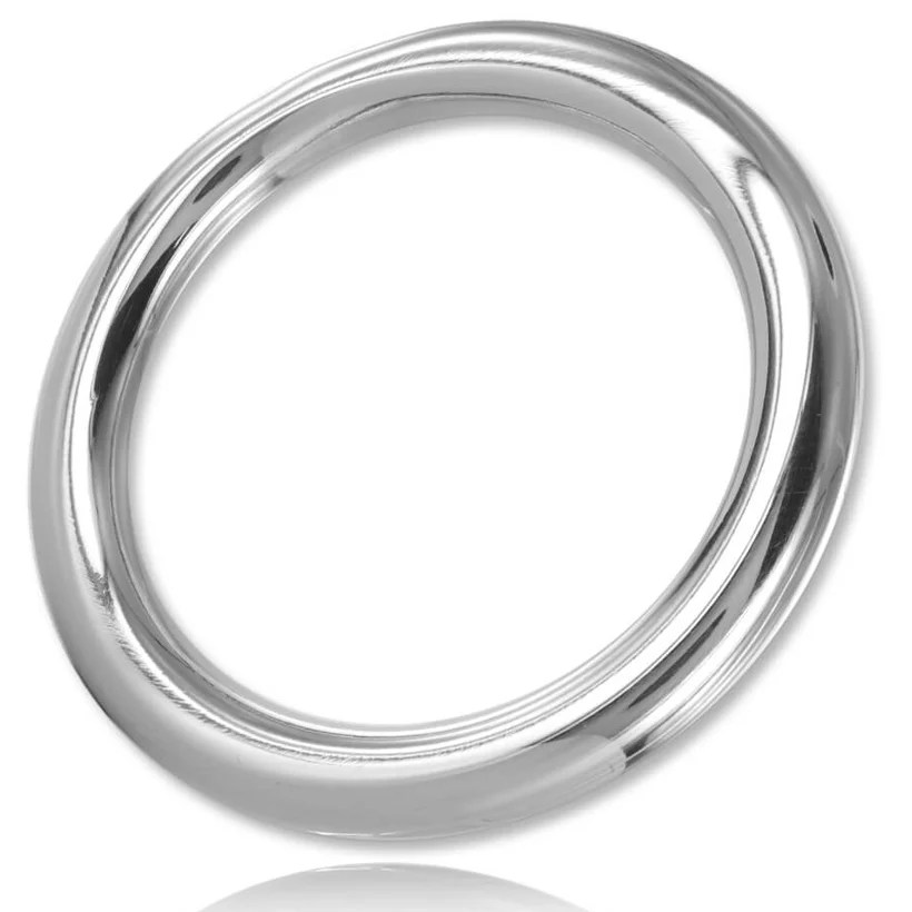 Penisring "Metal Hard" aus Metall, 8x35cm bis 8x55cm