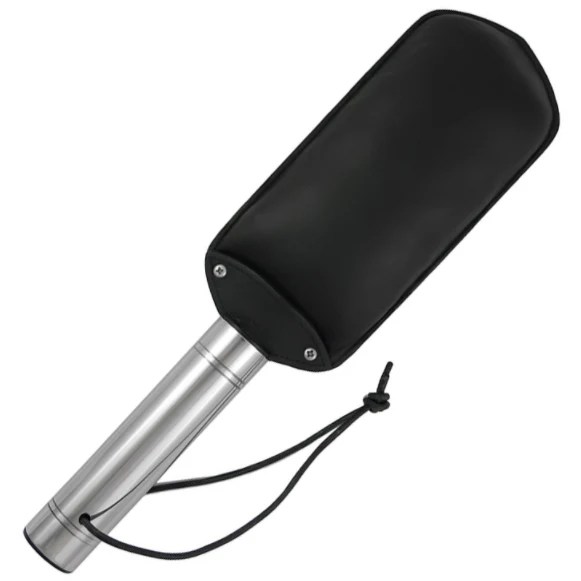 Leder Paddel "Metall Hard"