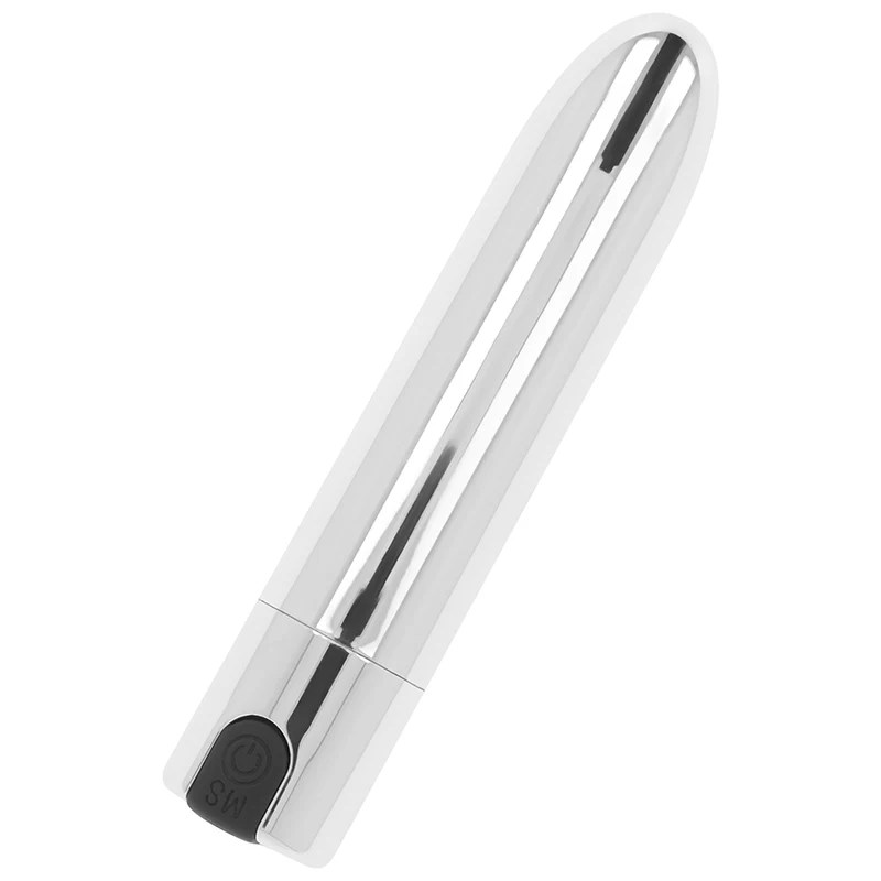 Vibrating Bullet Silver