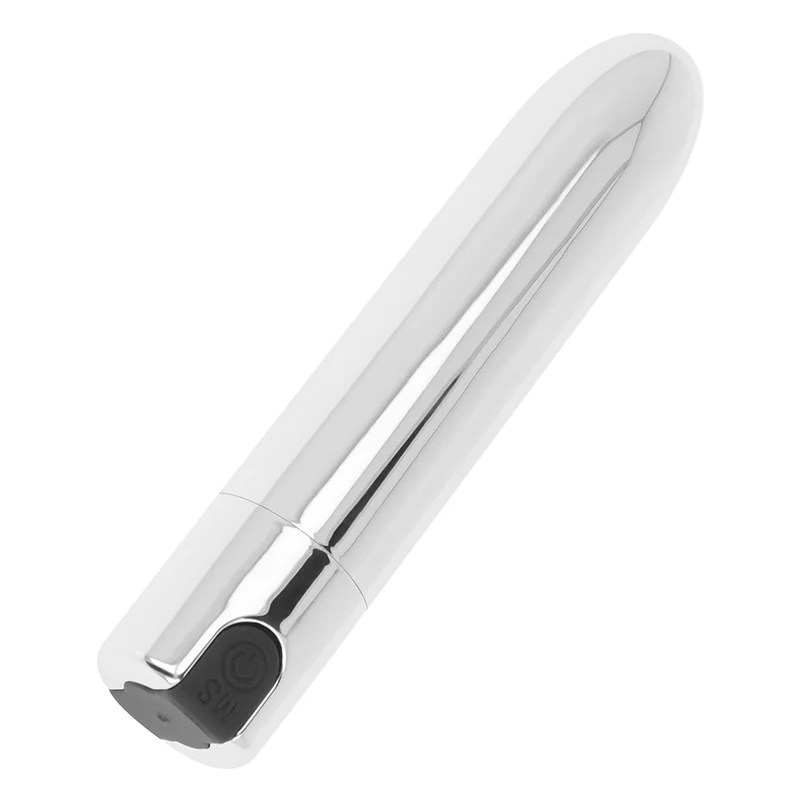 Vibrating Bullet Silver