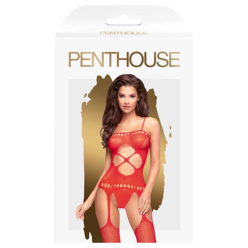 Bodystocking “Hot Red Nightfall”