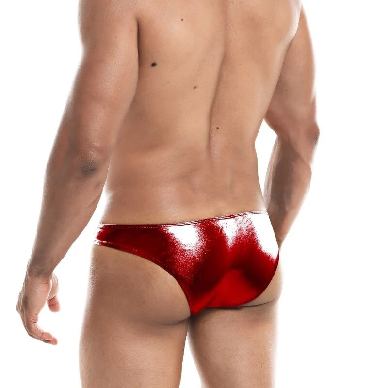 Glänzender Herren Low Rise Brief