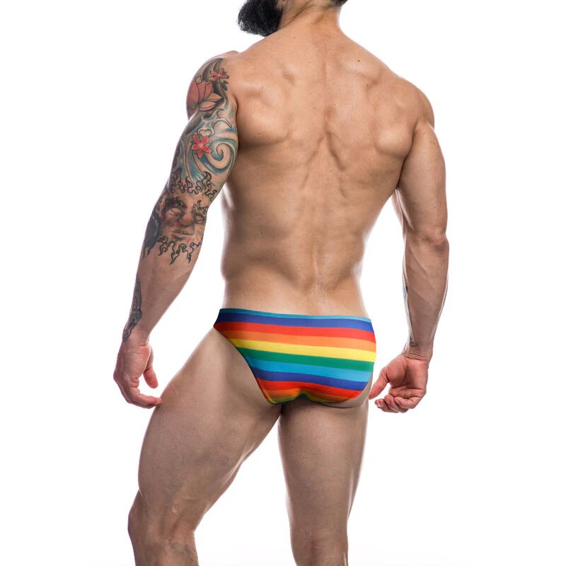 Herren Low Rise Brief “Rainbow”