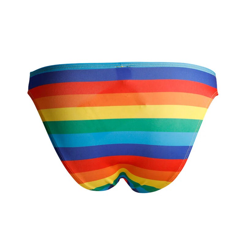Herren Low Rise Brief “Rainbow”