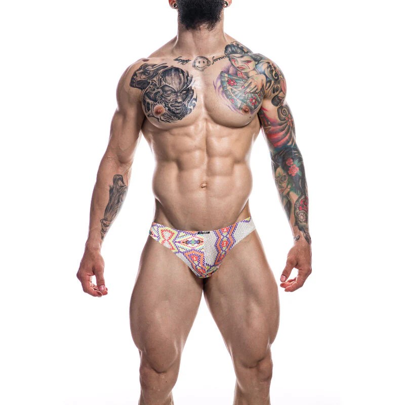 Herren Low Rise Brief “Aztec”