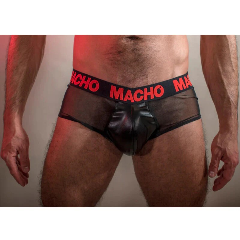 Herren String mit Netzeinsatz