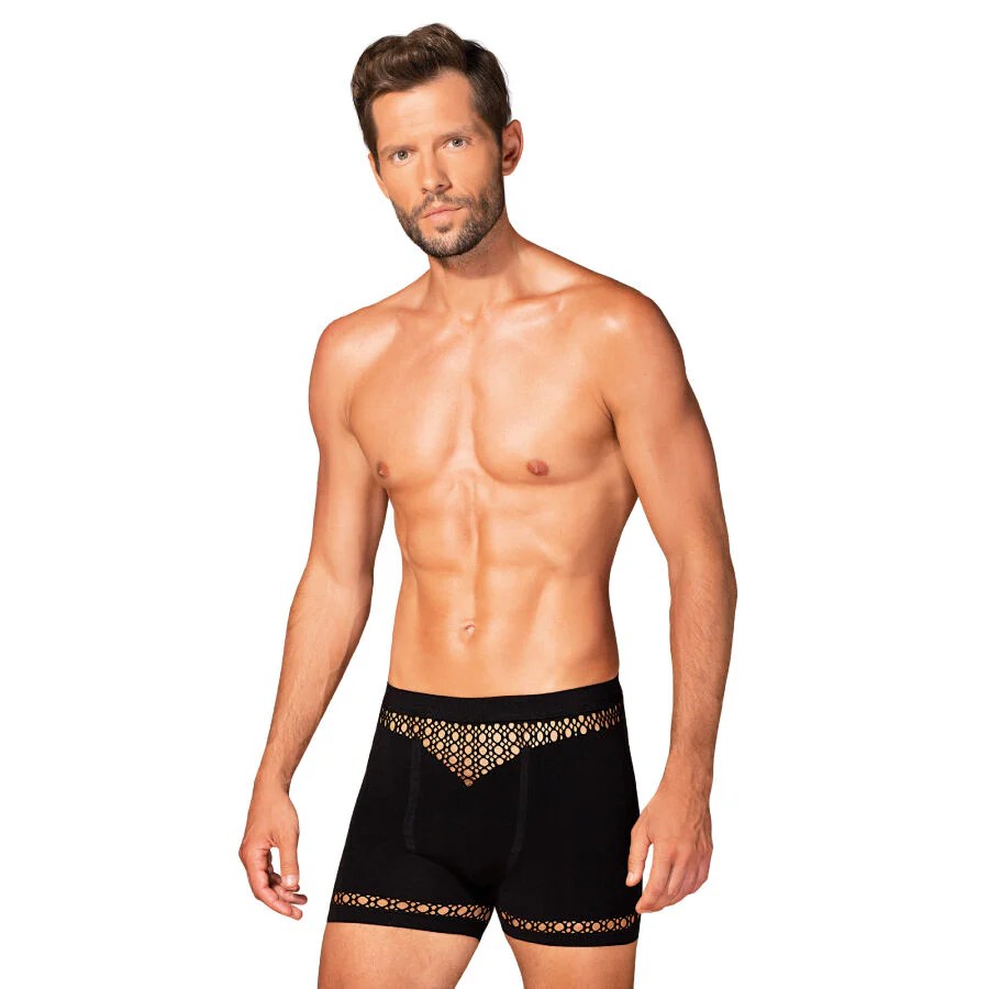 Herren Boxer mit V-Muster