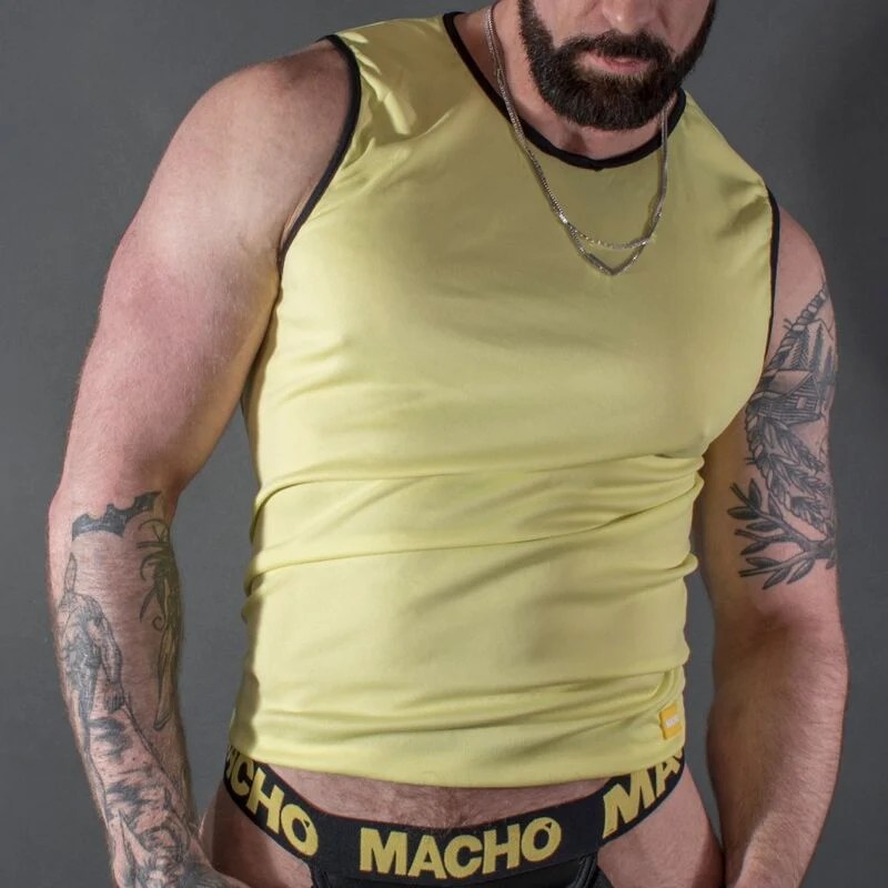 Shirt “Macho”, gelb