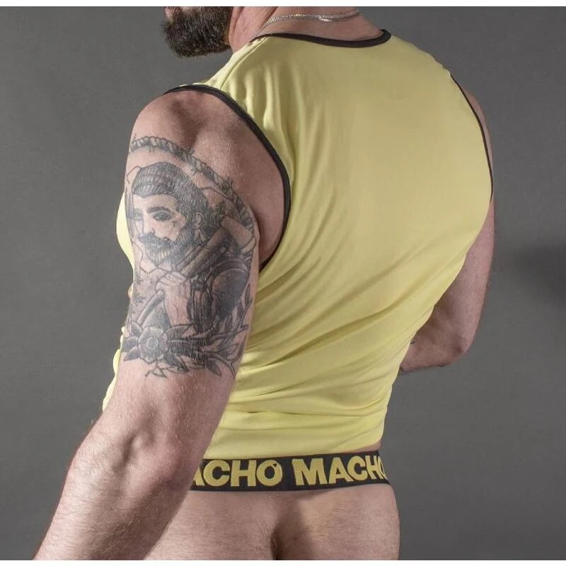 Shirt “Macho”, gelb