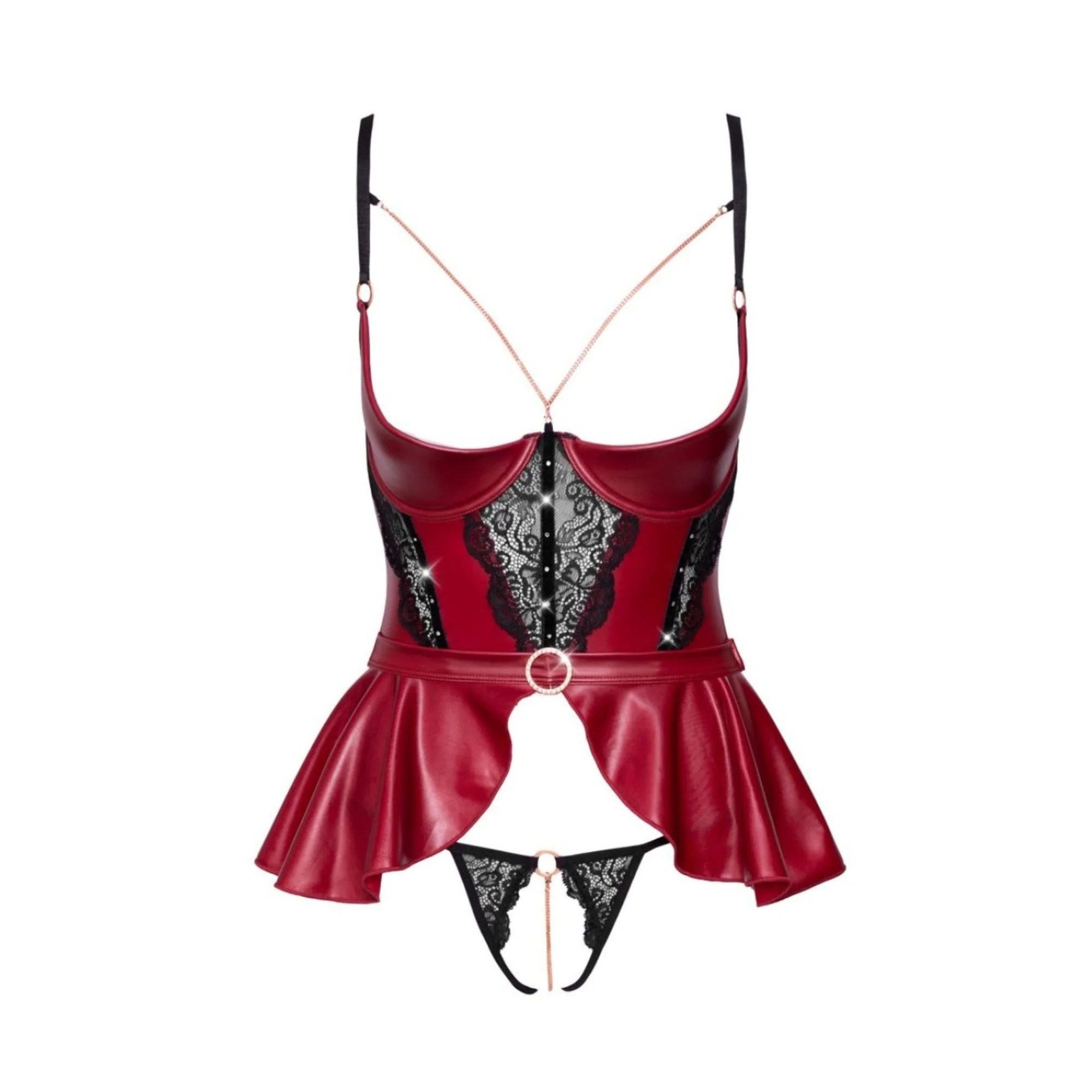 Longline-Hebe und String Ouvert im Mattlook