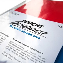 JOYDIVISION Bettlaken rot 180x260cm JOYDIVISION Bettlaken rot 180x260cm