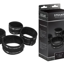 STEAMY SHADES Wrist to Ankle Cuffs STEAMY SHADES Wrist to Ankle Cuffs