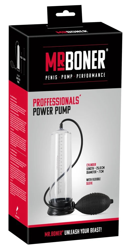Penispumpe Mister Boner Professionals Power Pump