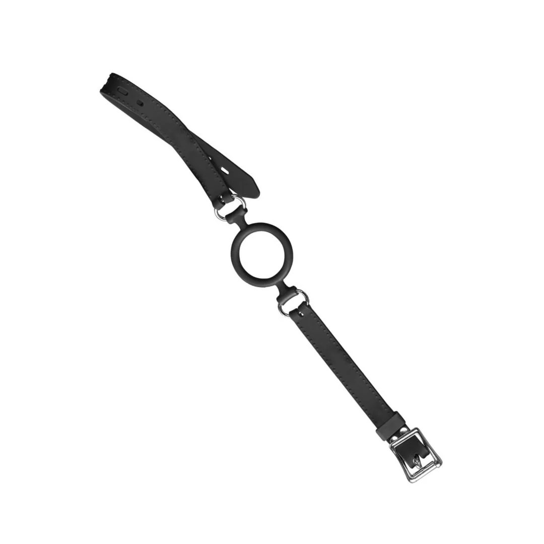 Mundknebel in Ringform aus Silikon