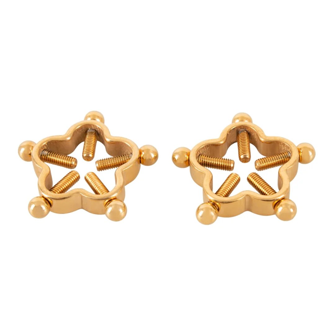Nippelklemmen „Nipple Jewellery Golden Flower“